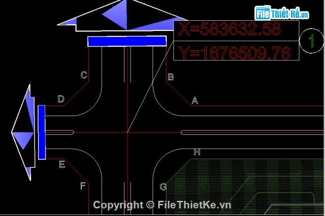 File cad,Lisp cắm mốc,file cad,bản vẽ autocad